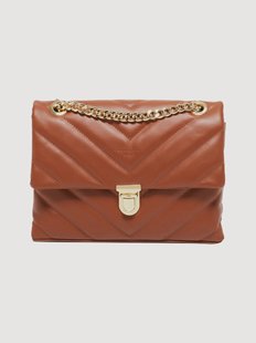 Leren schoudertas Clea