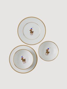 Porseleinen serviesset Lunar, 2 personen, 4-delig