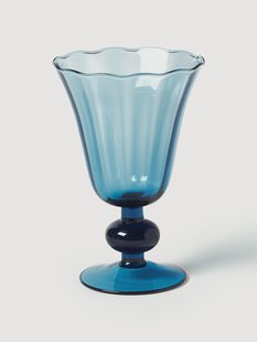 Mondgeblazen wijnglazen Tulya, 4-delig