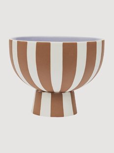 Handbeschilderde decoratieve schaal Toppu, H 10 cm