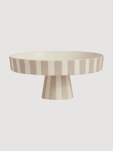 Handbeschilderd taartplateau Toppu