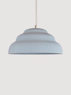 Handgemaakte hanglamp Kaskad van keramiek, in verschillende formaten