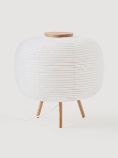 Rijstpapier design tafellamp Misaki