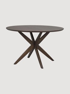 Ronde eettafel Calverton van eikenhout