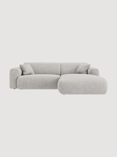 Chenille hoekbank Nolio
