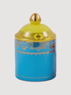 Porseleinen opbergpot Grandpa