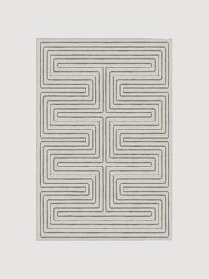 Wasbaar chenille vloerkleed Labyrinth van Jonathan Adler