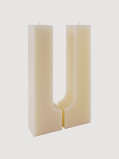 Handgemaakte kaarsen Marta, 2-delig