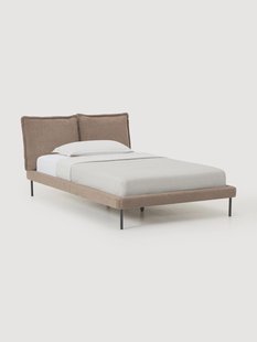 Gestoffeerd bed Amelia van teddy boucl&eacute;