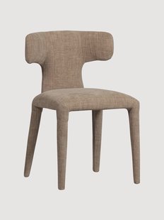 Gestoffeerde eetkamerstoel Permit, 2-delig