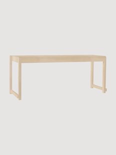 Zitbank 01 van berkenhout