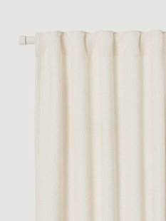 Ondoorzichtig multi-band gordijnen Karlin, 2-delig, B 135 cm