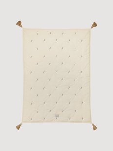 Gewatteerd knuffeldeken Blueberries van biokatoen