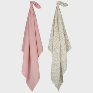 Prénatal hydrofiele multidoeken bloemen 2 stuks