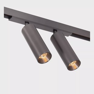Lucide Linial Moxx - magnetisch railsysteem - railspot - 17 x 4,5 x 10 cm - 2 x 10W LED incl. - dimfunctie via app - zwart mat chroom