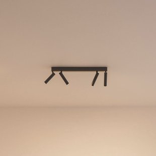 Wever & Ducré Lighting WEVER & DUCRÉ LED plafondspot Match 4.0 zwart 2.700 K