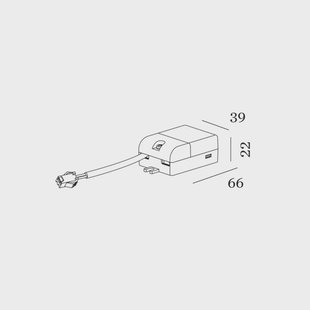Wever & Ducré Lighting WEVER & DUCRÉ LED driver 350 mA 6 W, 8,6 - 18 V niet dimbaar