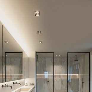 Wever & Ducré Lighting WEVER & DUCRÉ LED downlight Plano 2.0 zwart dimbaar