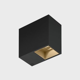 Wever & Ducré Lighting WEVER & DUCRÉ LED downlight Plano 1.0 zwart/beige 927 dimbaar