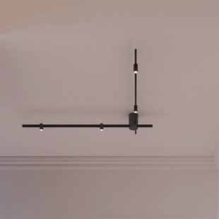 Wever & Ducré Lighting WEVER & DUCRÉ LED plafondlamp Trace Spin 1.0 zwart 927