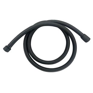 Aquavive Doucheslang - Anti-torsie - Mat Zwart - 150cm