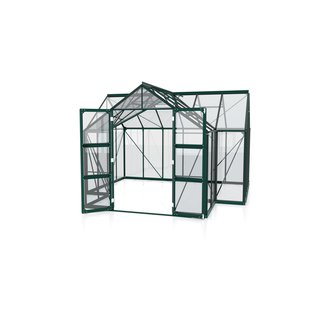 Vitavia Kweekkas Clarus - Veiligheidsglas 3mm - Smaragd - 383x383x254cm