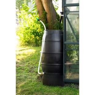 Regenton Zwart 170l 55,5x57x82cm