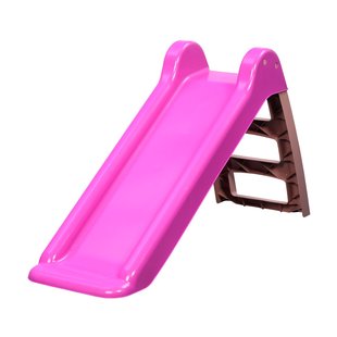 Swing King Glijbaan Met Trap - Kunststof - 1 Persoon - Roze - 120cm