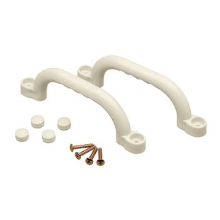 Swing King Speeltoestel Handgreep - Plastic - Wit - 24cm