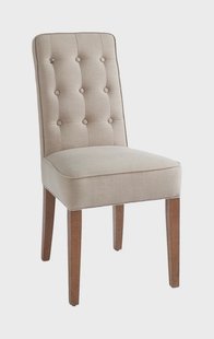 Rivièra Maison Eetkamerstoel 'Cape Breton' Linen, kleur Flax