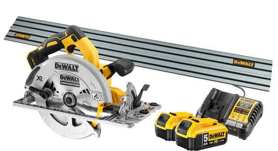 DeWalt DCS572NT-XJ 5,0 Ah Accu (2x) Compleet Pakket