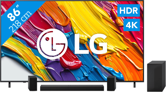 LG 86 QNED82 4K (2025) + LG DS60TR