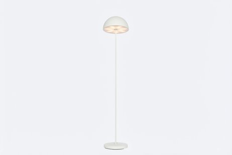 Buiten vloerlamp mushroom wit oplaadbaar 3-staps dimbaar - Keira