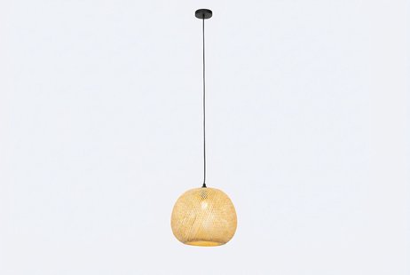 Oosterse buiten hanglamp bamboe IP44 - Rafael