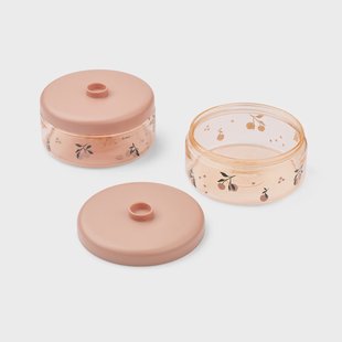 Liewood Dominique babyvoedselpotjes 500 ml 2-pack Peach-sea shell