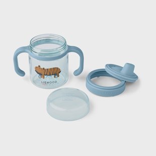Liewood Kylo tuitbeker 28 cl Fun-beach blue