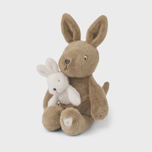 Liewood Kelly Kangaroo Mommy & Me kangoeroe knuffel Dune