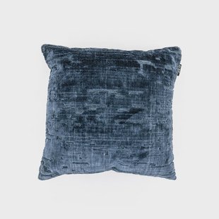 By-Boo Kussen 'Eziq' 45 x 45cm, kleur Blauw
