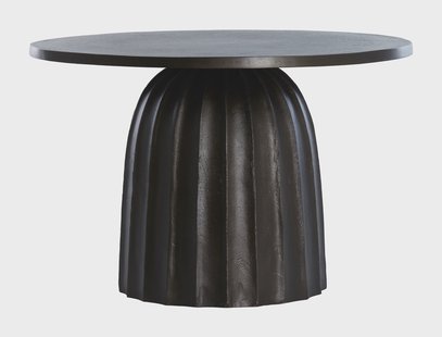 Light & Living Ronde Bijzettafel 'Veglia' 60cm, kleur Donkerbruin