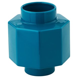 Normann Copenhagen Deko Object B4 Vaas/opberger Petrol Blue