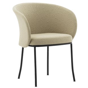 Normann Copenhagen Knit Eetkamerstoel Met Armleuning Sand