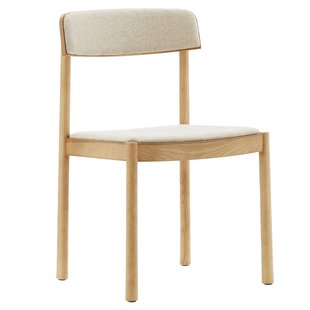 Normann Copenhagen Timb Eetkamerstoel Gestoffeerd Naturel/hallingdal 220