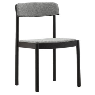 Normann Copenhagen Timb Eetkamerstoel Gestoffeerd Zwart/hallingdal 166