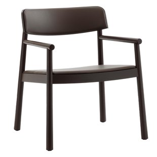 Normann Copenhagen Timb Fauteuil Gestoffeerd Bruin/leer Chocolate