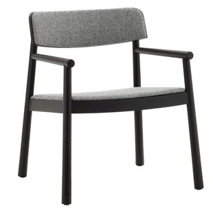 Normann Copenhagen Timb Fauteuil Gestoffeerd Zwart/hallingdal 166