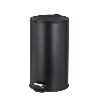 Decomode Pedaalemmer New - Metaal - Zwart - 25x25x36.5cm - 12l