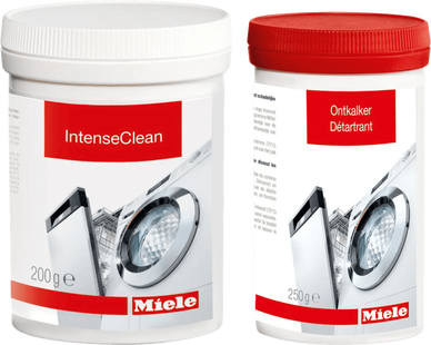 Miele Ontkalkingsmiddel + Miele Machinereiniger IntenseClean