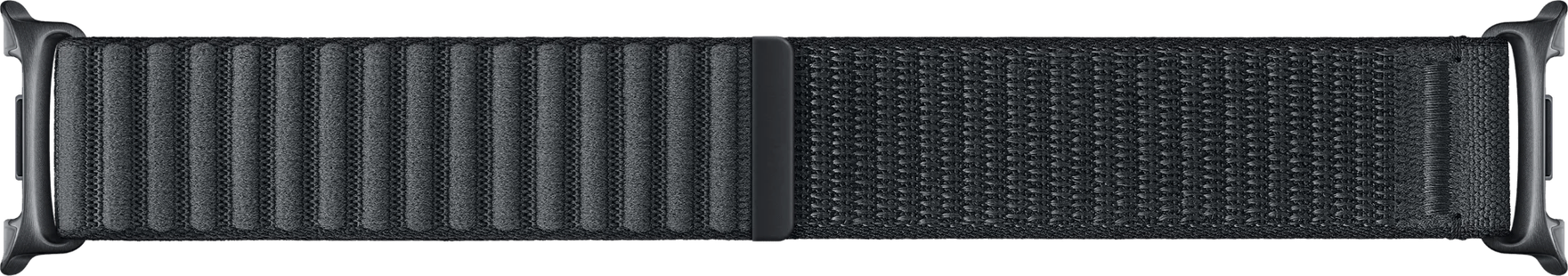 Samsung Galaxy Watch 8 Series Nylon Bandje 20mm Donkergrijs M/L