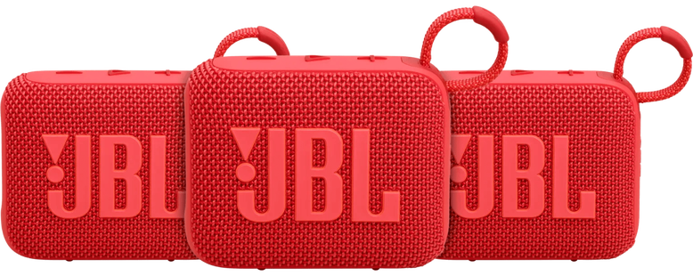 JBL Go 4 Rood 3-pack