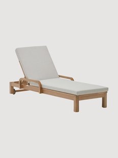 Ligstoel Sonsaura van eucalyptushout